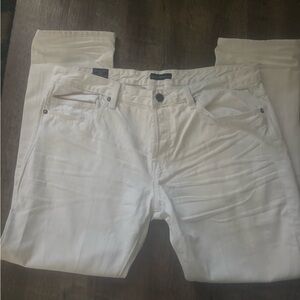 Cult of Individuality is Men's White Slim Jeans